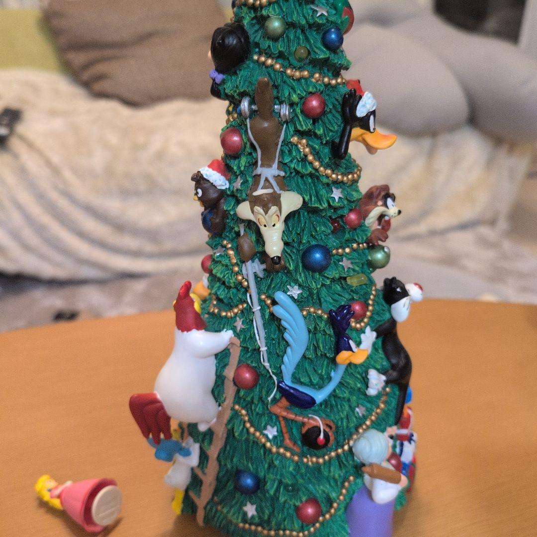 ディズニーキャラクター装飾 LEDライト付きクリスマスツリー 約30cm