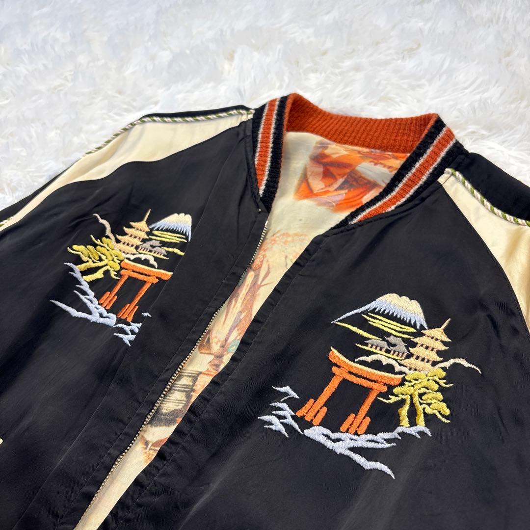 激レア　テーラー東洋　スカジャン　リバーシブル　スペシャル　舞妓　港商