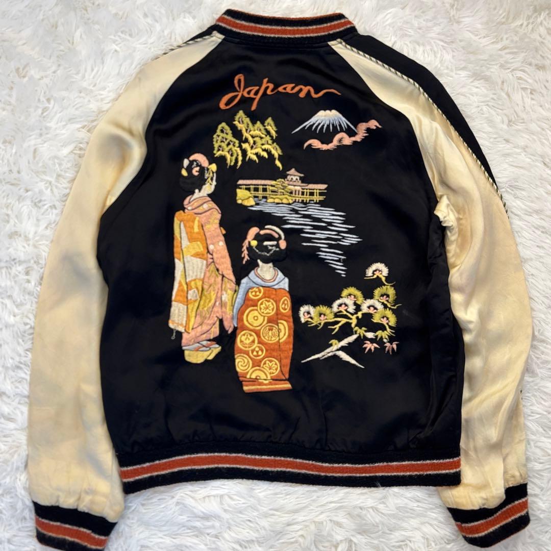 激レア　テーラー東洋　スカジャン　リバーシブル　スペシャル　舞妓　港商