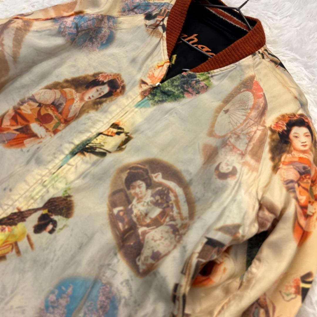 激レア　テーラー東洋　スカジャン　リバーシブル　スペシャル　舞妓　港商