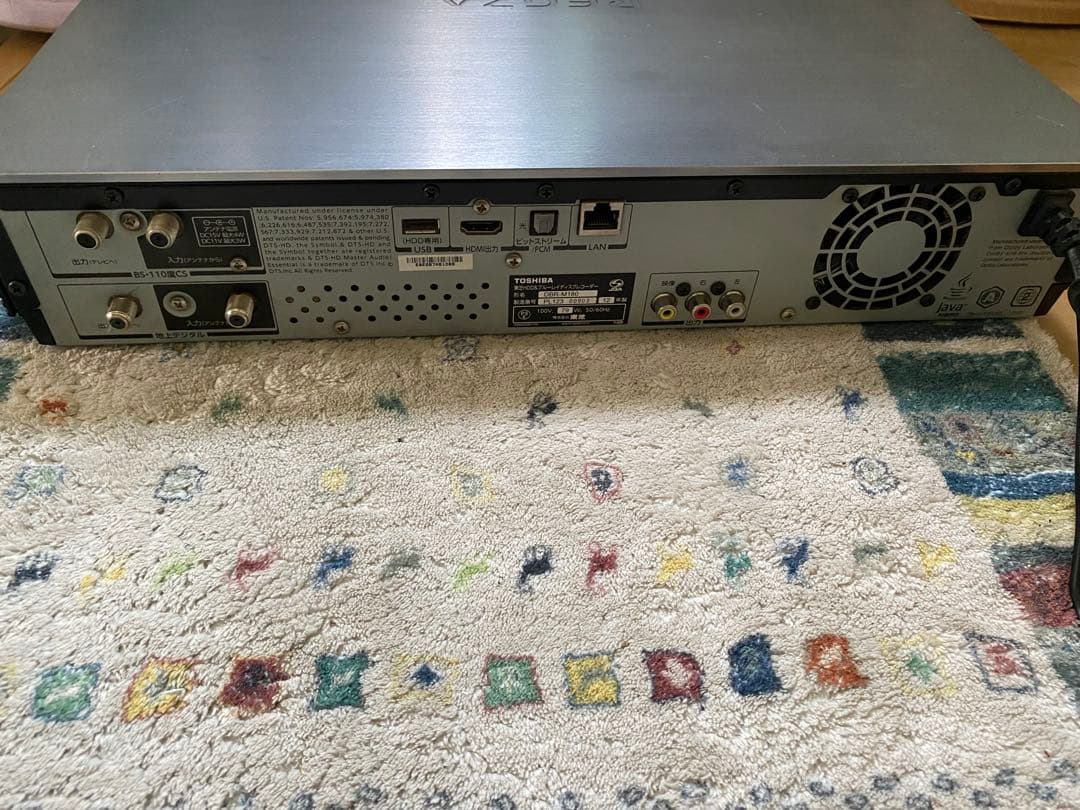 東芝 REGZAブルーレイ DBR-M180 タイムシフトマシン