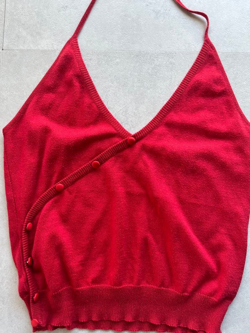 miumiu archive キャミソール ホルターネック