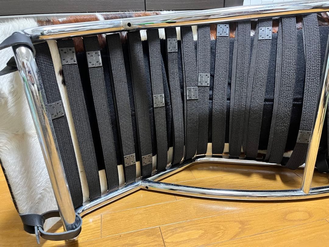 ルコルビュジエ LC4 シェーズロング ラウンジチェア ポニー柄リプロダクト品