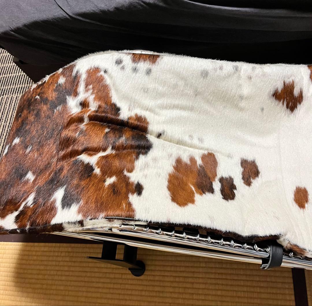 ルコルビュジエ LC4 シェーズロング ラウンジチェア ポニー柄リプロダクト品