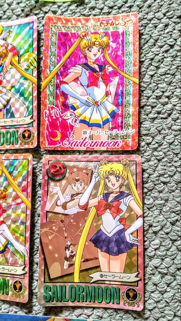 SailorMoonCardセーラームーン トレーディングカード 5枚セット