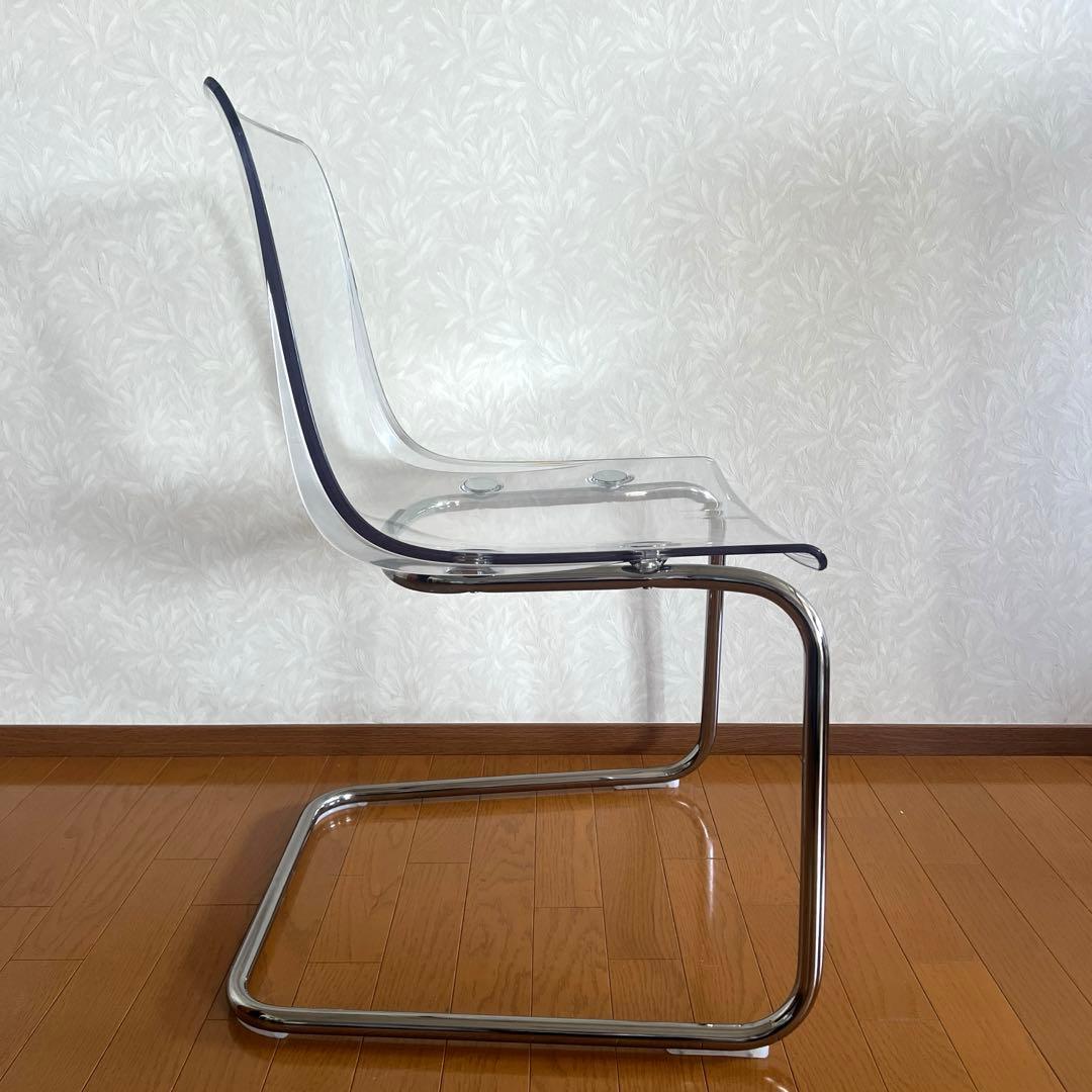 IKEA TOBIAS イケア トービアス チェア 透明 クリア