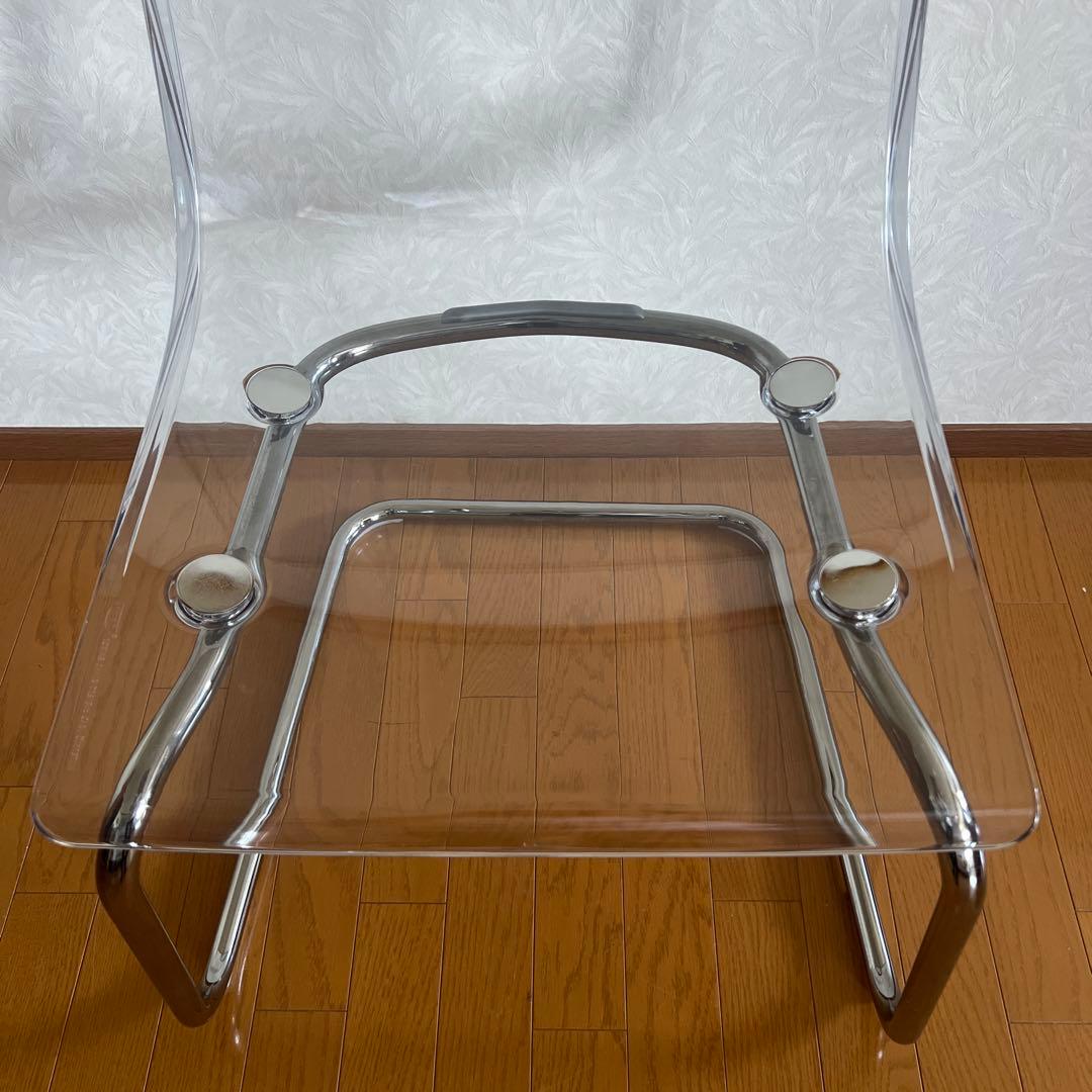 IKEA TOBIAS イケア トービアス チェア 透明 クリア