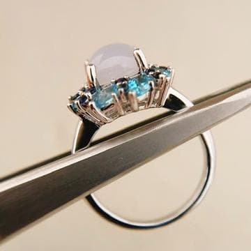 (˶'ᵕ'˶)⸝♡  SV925 天然 サファイア トパーズ カルセドニー