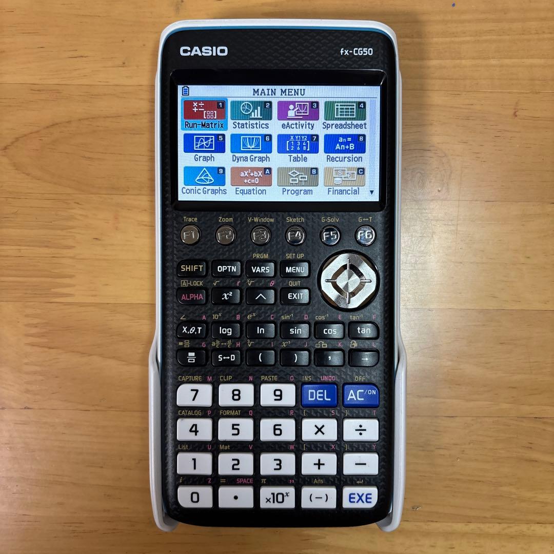 CASIO グラフ関数電卓　fix-cg50