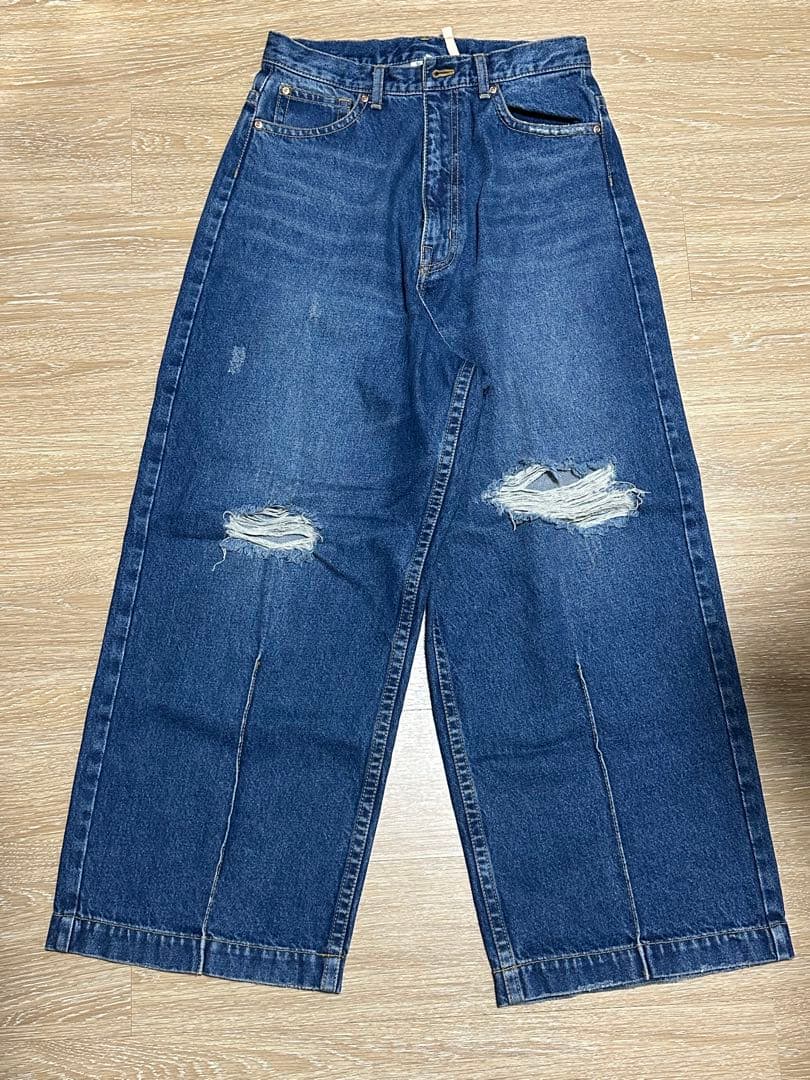 パンツ RhodolirioN 90'LOOSE STRAIGHT PANTS