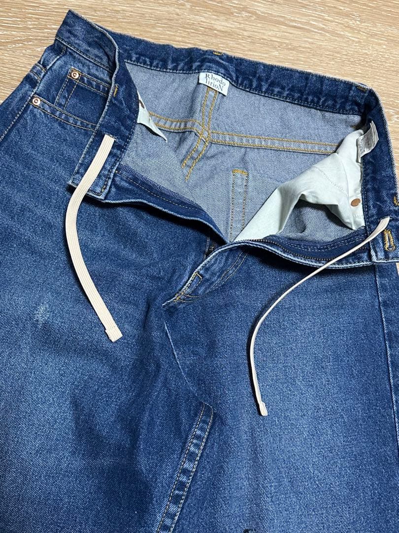 パンツ RhodolirioN 90'LOOSE STRAIGHT PANTS