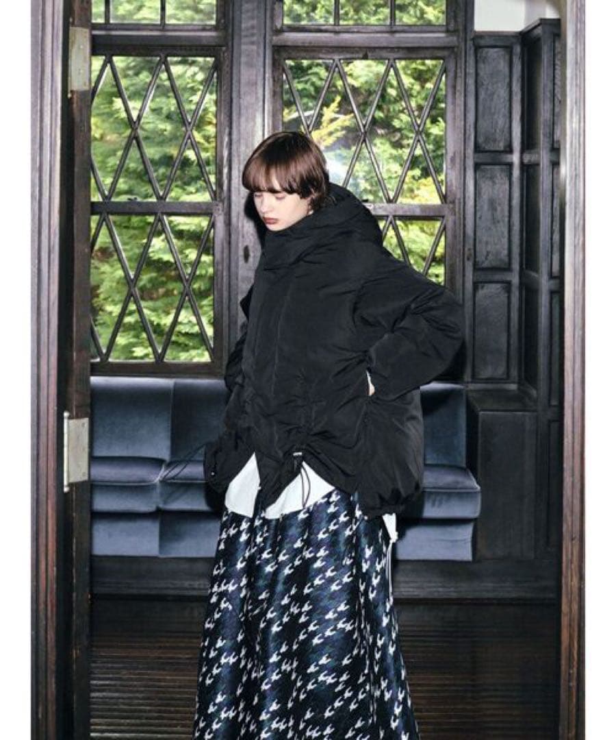 新品UN3D. CHIDORI JACQUARD SK チドリジャカードスカート