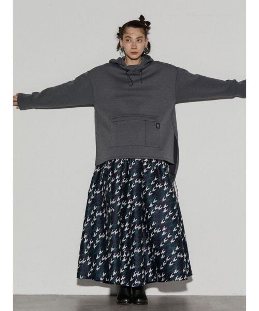 新品UN3D. CHIDORI JACQUARD SK チドリジャカードスカート