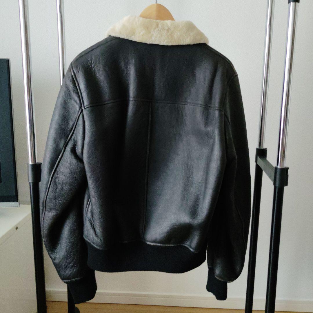 Stewart　ムートンジャケット　黒