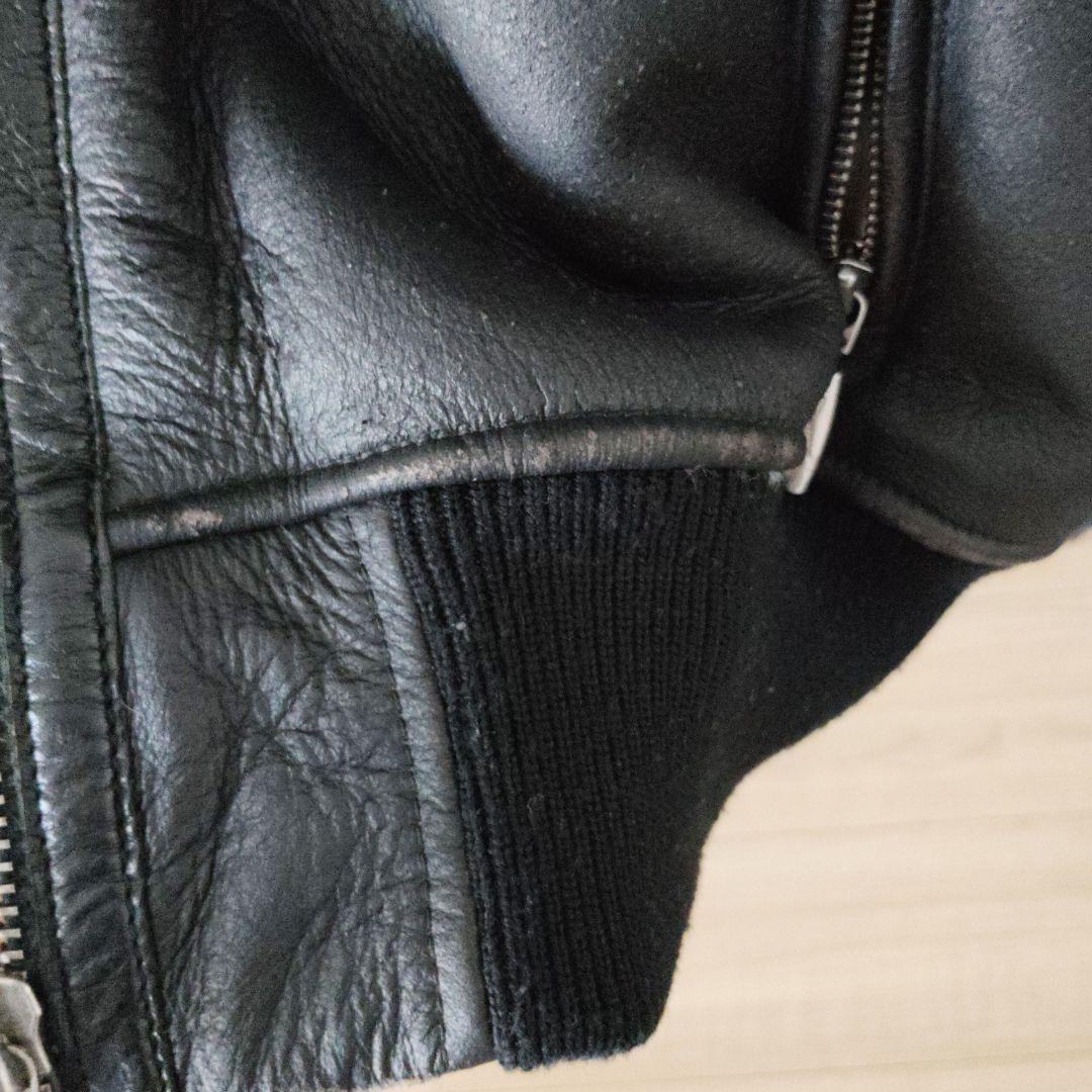 Stewart　ムートンジャケット　黒