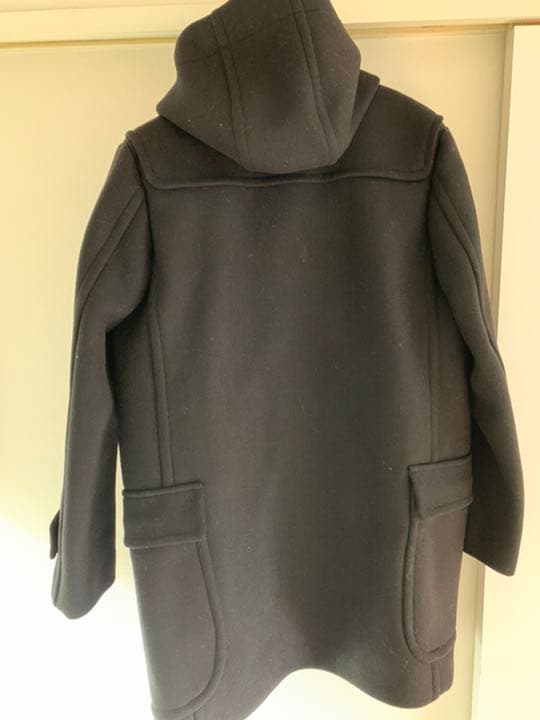 ドゥロワー ダッフルコート　ブラック38