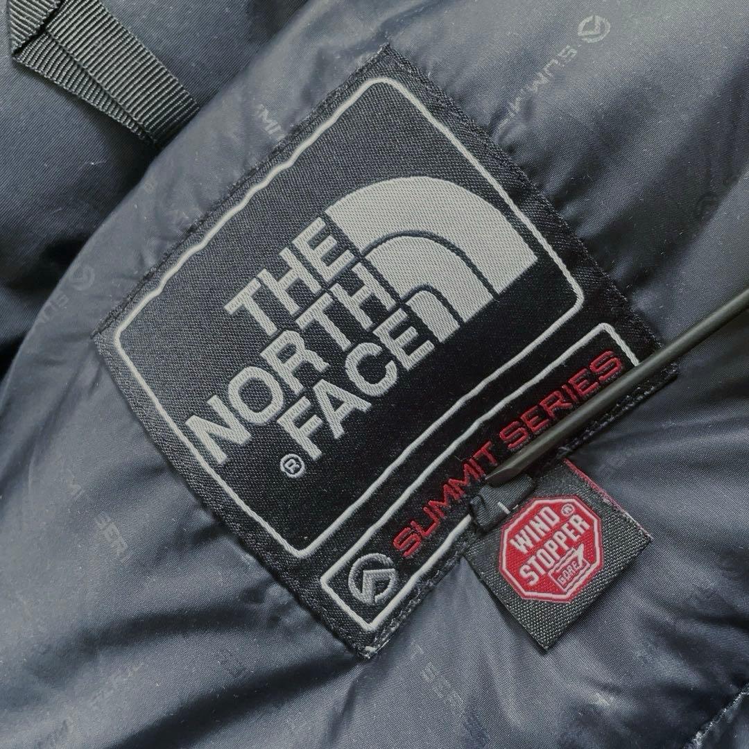 Lノースフェイスレディースサミット700ブルー青バルトロダウンジャケット