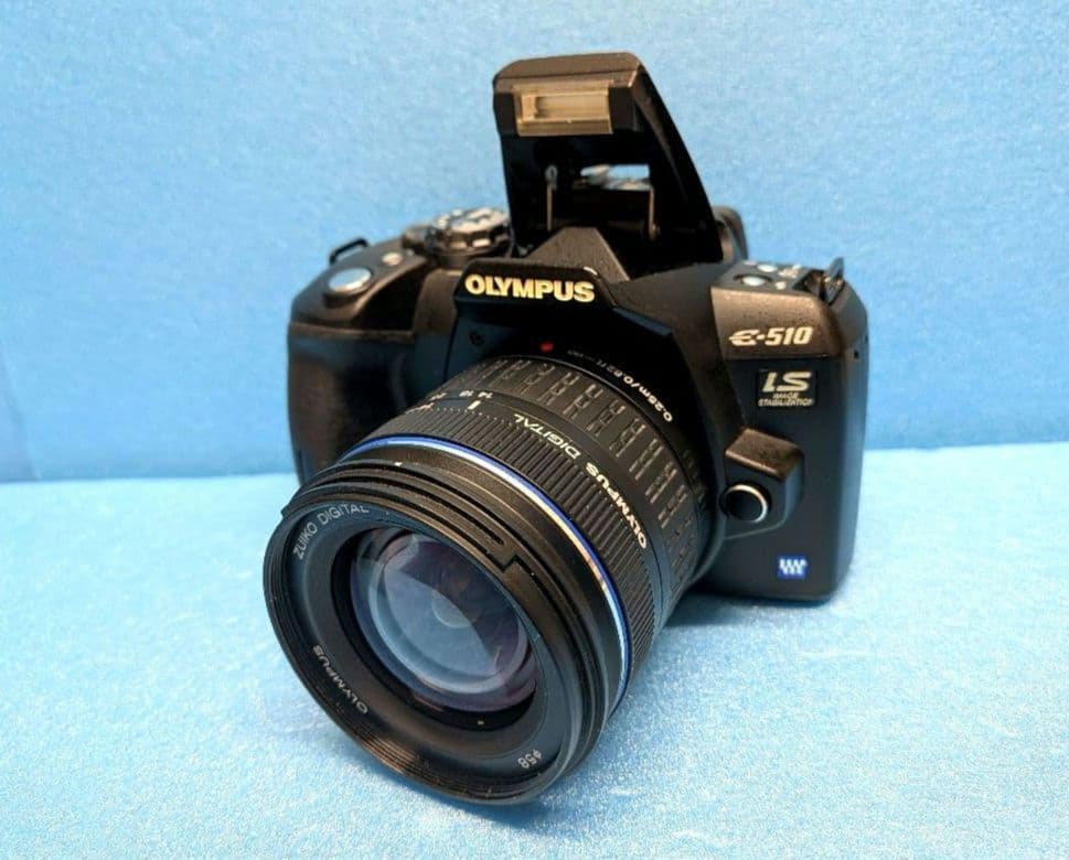 【完動美品】OLYMPUS E-510 デジタル一眼＋標準レンズ