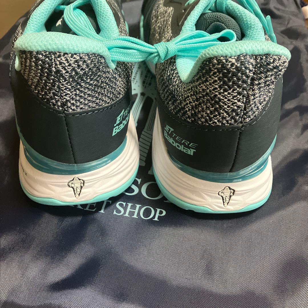 バボラ　メンズ　テニスシューズ　オムニクレー　25.5