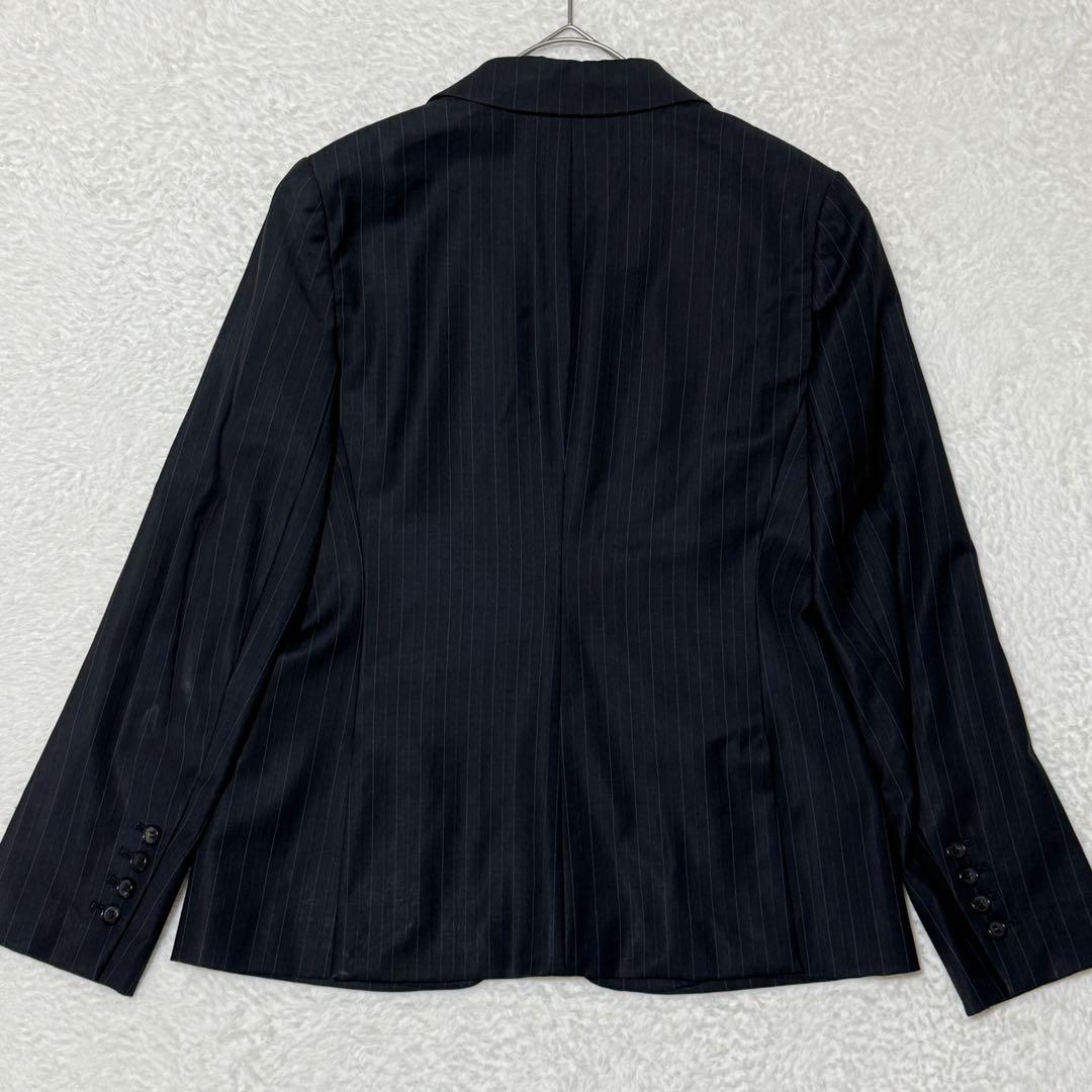 【大きいサイズ 】theory luxe セットアップ パンツスーツ ストライプ