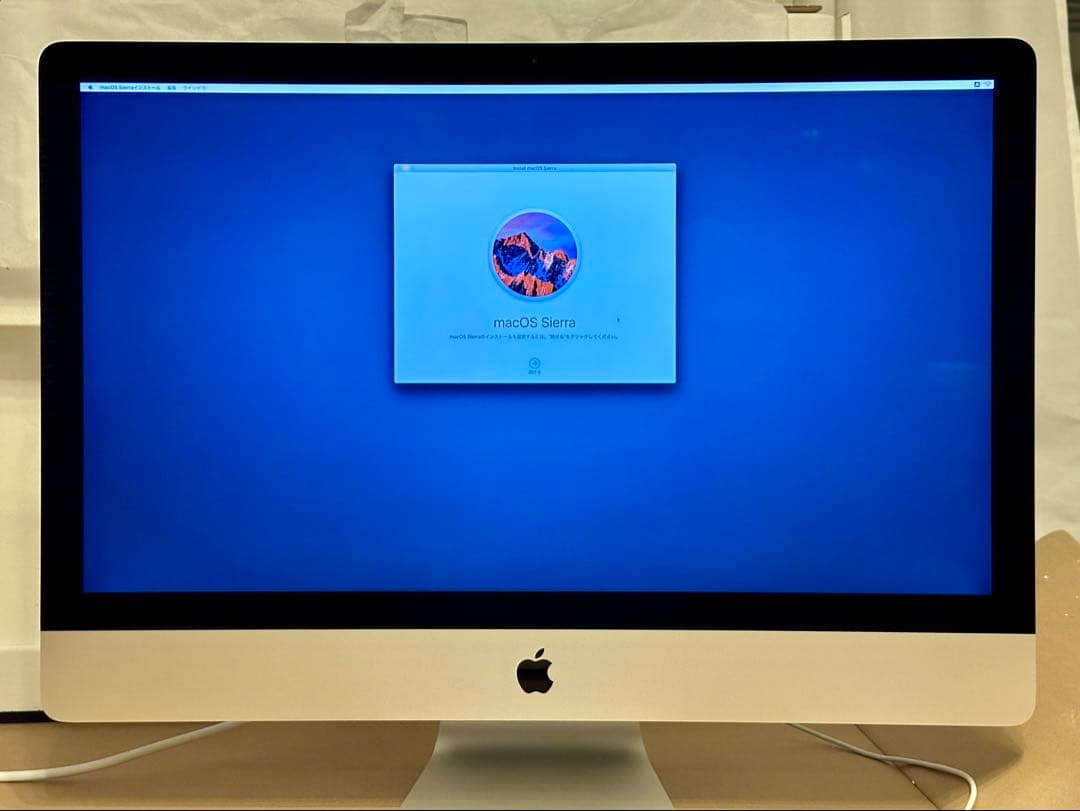 Macデスクトップ iMac 5K 27inch 2017 (RAM24GB / SSD512GB)