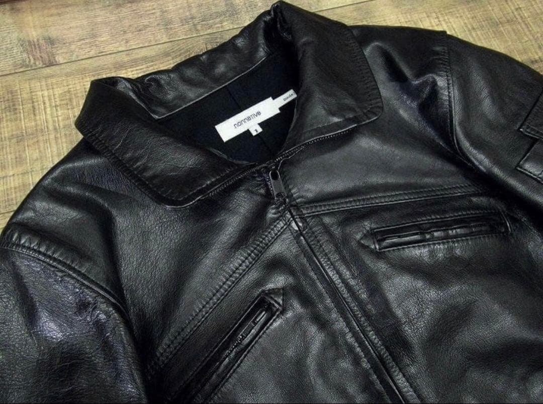 定価99,540円 ノンネイティブ レザージャケットnonnative