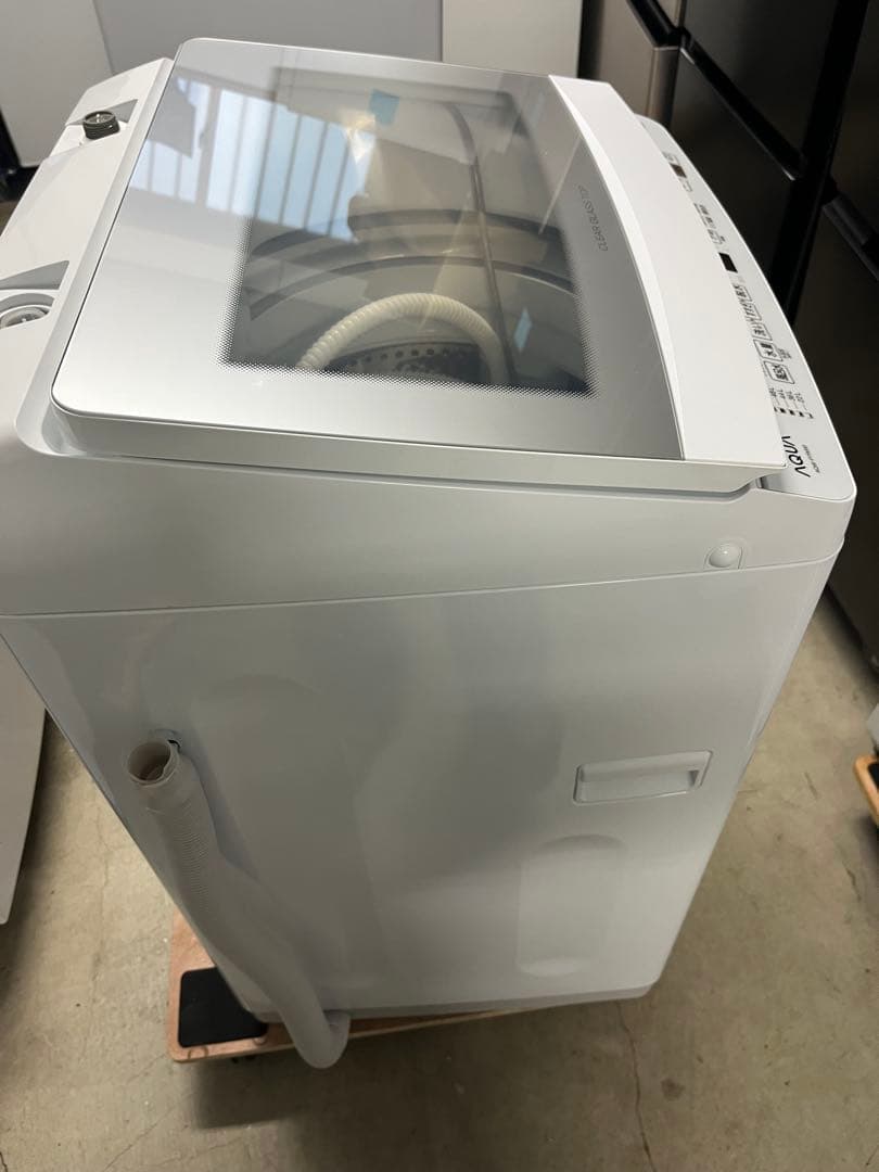 【美品女性オーナー】アクア洗濯機 7.0kg AQW-P7RJ 2025年製　T