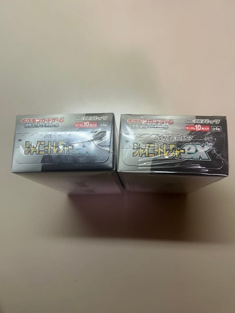 ポケモンカードゲーム ポケセン産シャイニートレジャーex 2BOXシュリンク付き