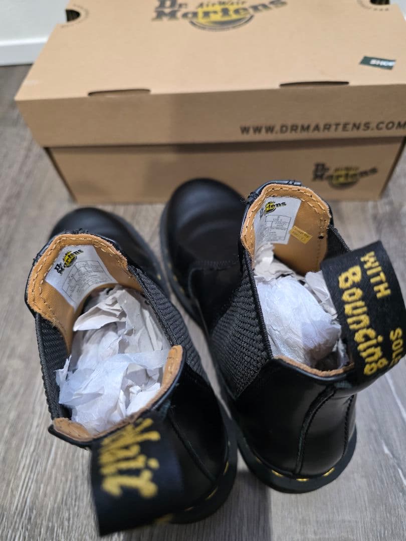 最終値下げ!!!! ドクターマーチン　 ブラック サイドゴアブーツ UK3
