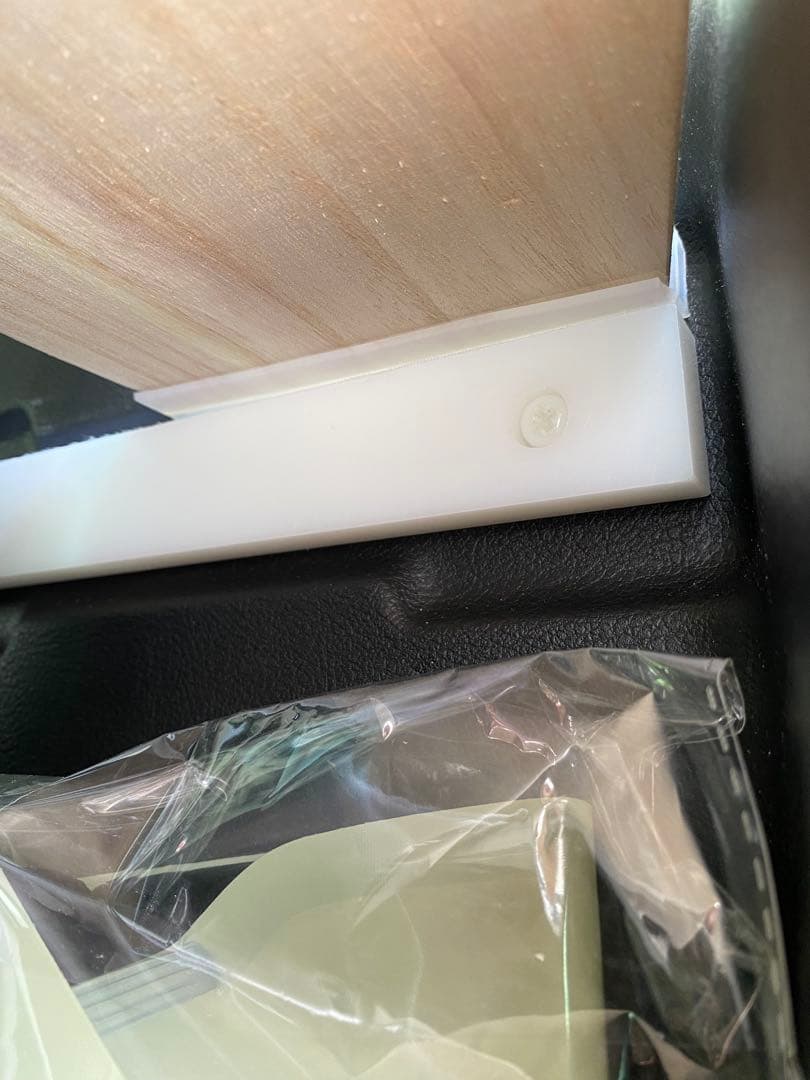 新型ハスラー用ラゲッジボード 静音版 木製 リクライニング対応 キャンプ23