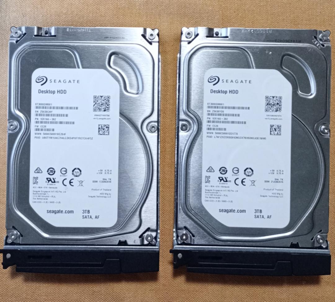 ★【動作品】QNAP NAS TS-269 Pro 6TB メモリ3GB