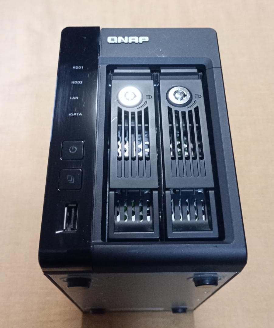 ★【動作品】QNAP NAS TS-269 Pro 6TB メモリ3GB