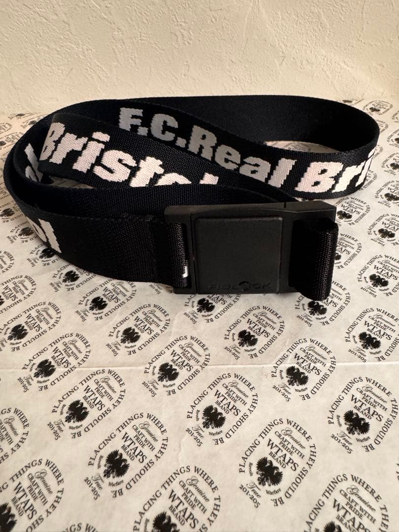 F.C.Real Bristol ロゴ　ベルト FidLock