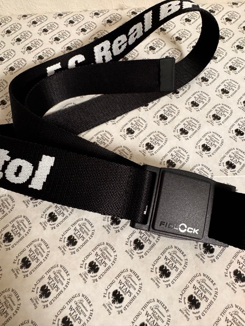 F.C.Real Bristol ロゴ　ベルト FidLock