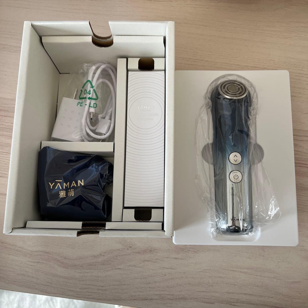 YAMAN 高周波RF美顔器ブルームWRスター　フローレセラム付き