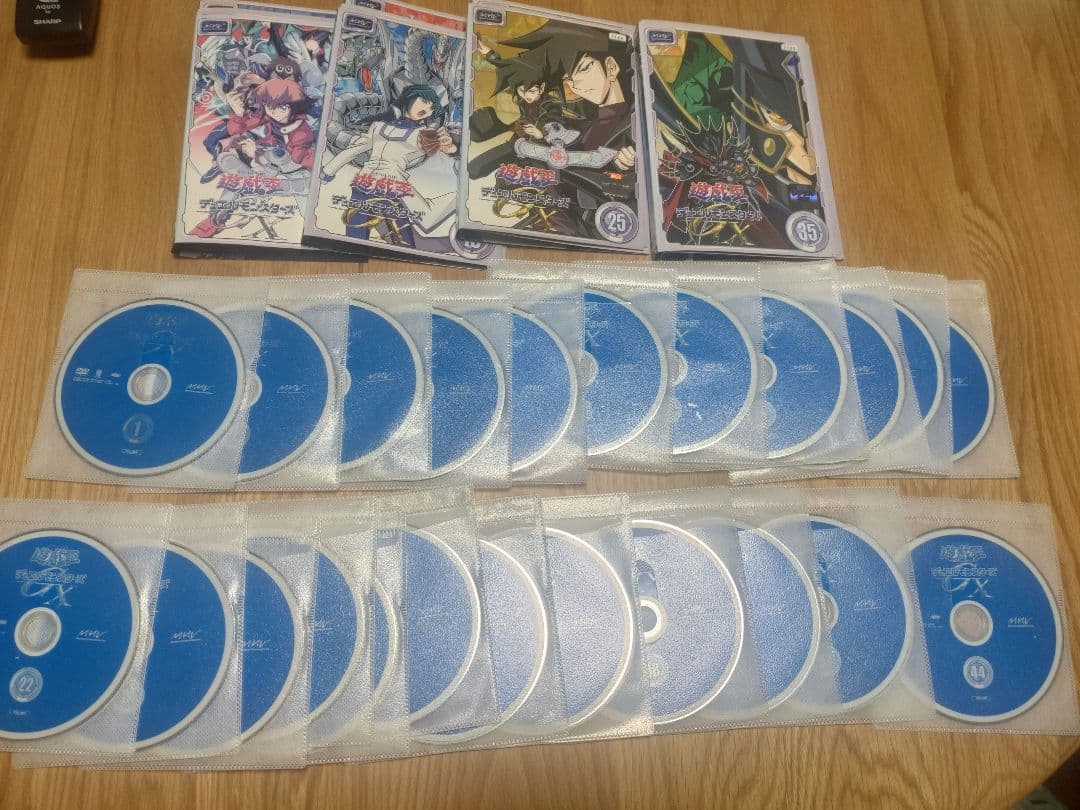 遊戯王 デュエルモンスターズ GX　全45巻 レンタル落ちDVD