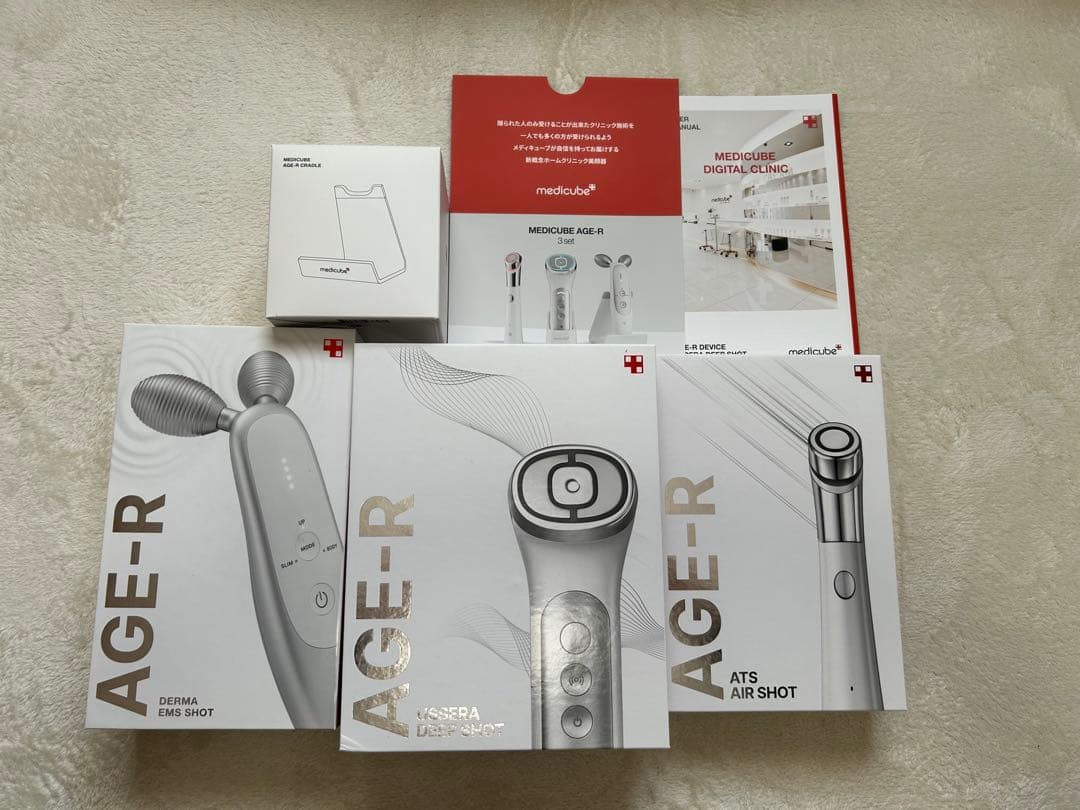 AGE-R 美容機器 EMSショット・ATSエアショット