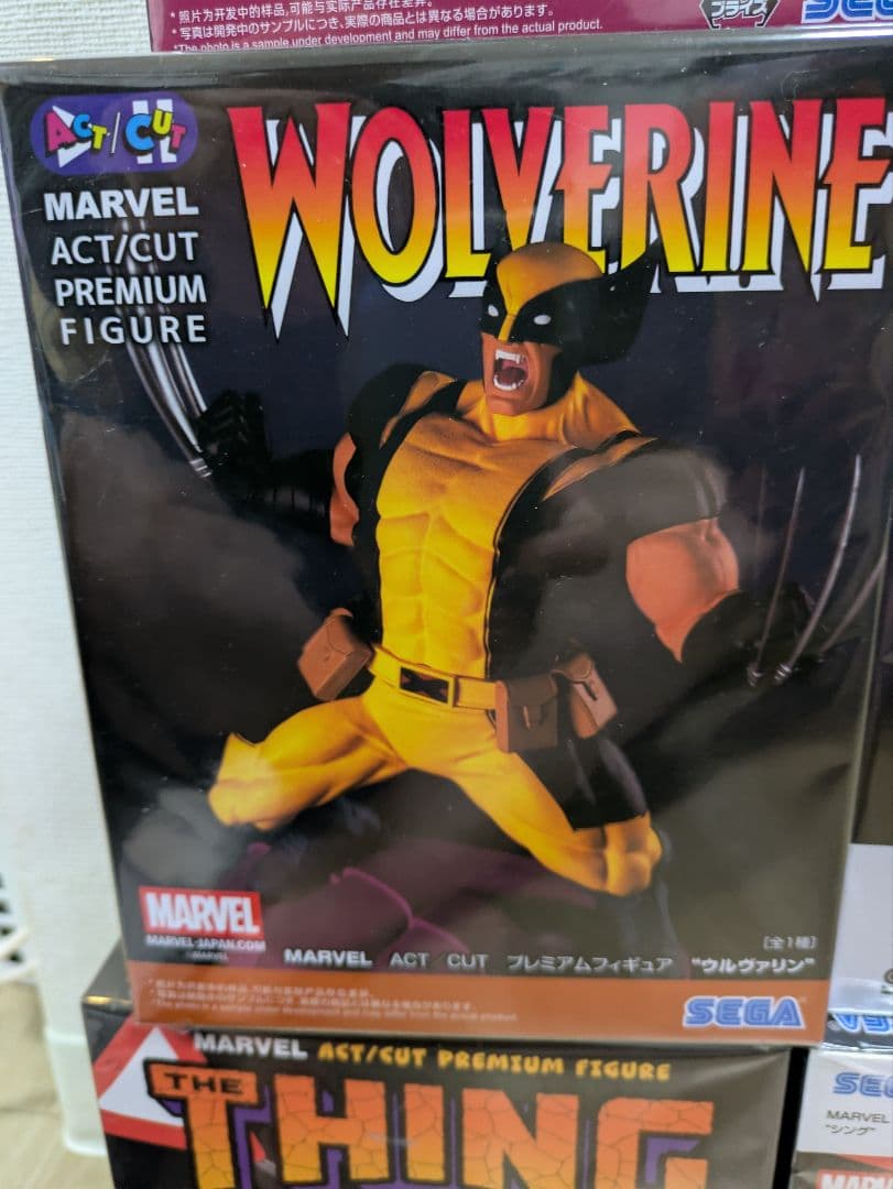 【新品】MARVEL ACT/CUT PREMIUM FIGURE １２体セット