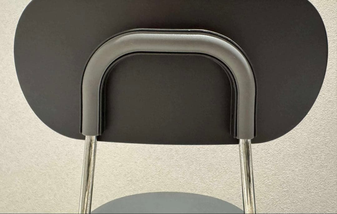 ⭐️2脚セット 無印良品 スチールチェア ダークグレー 定価1脚20100円