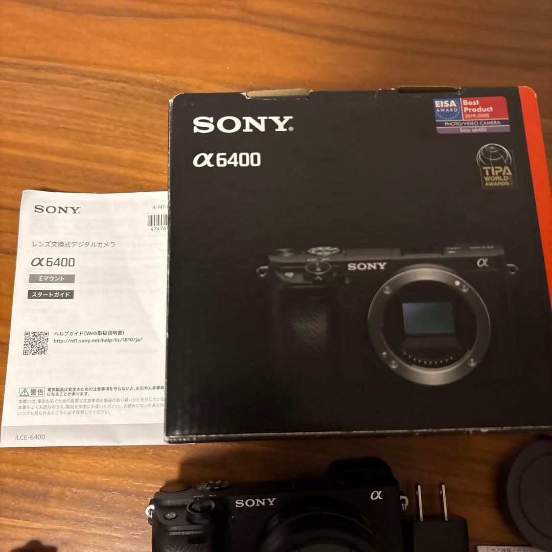 値下げ中！SONYα6400ボディSONY E20mmF2.8単焦点レンズセット