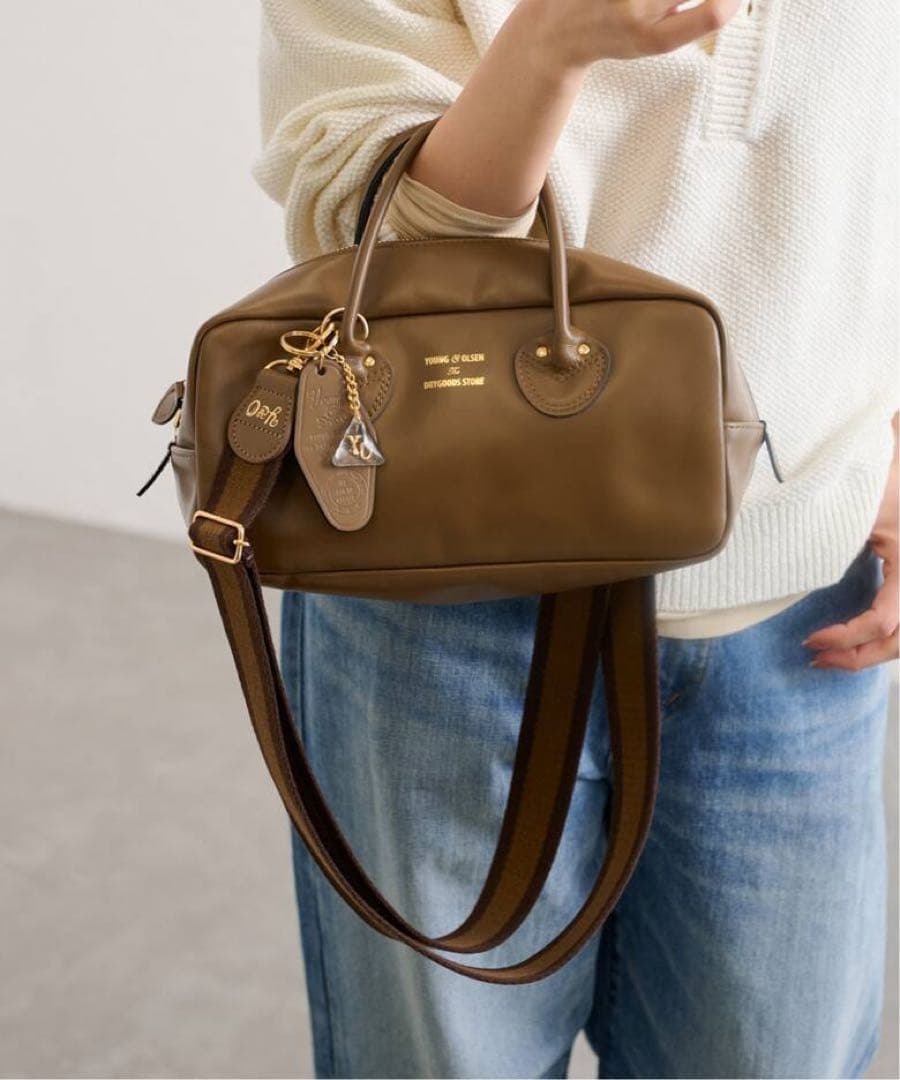 【お値下げ】ヤングアンドオルセン　フレームワーク別注 ボストンバッグ