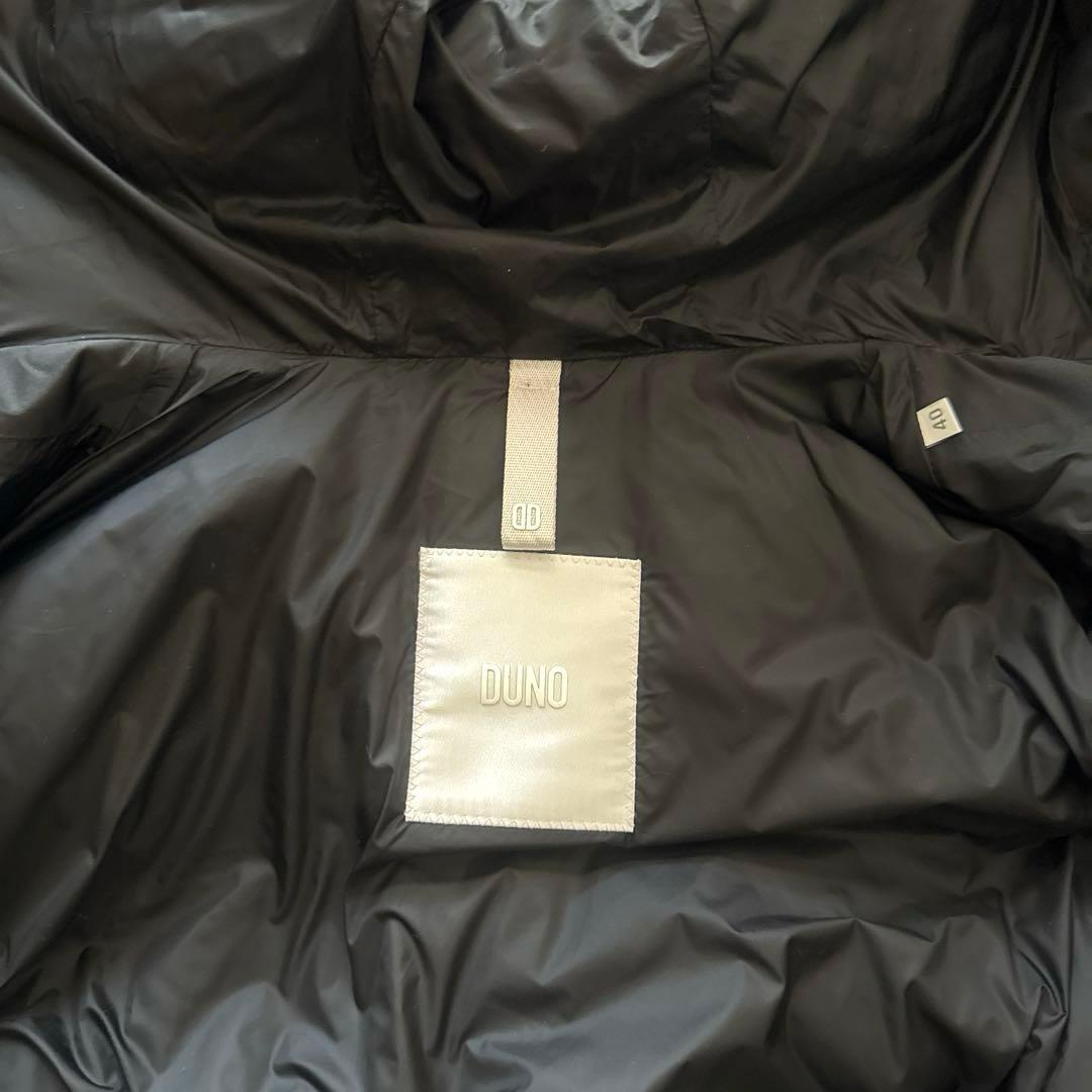 DUNO HEKA ダウンジャケット　ブラック　サイズ40