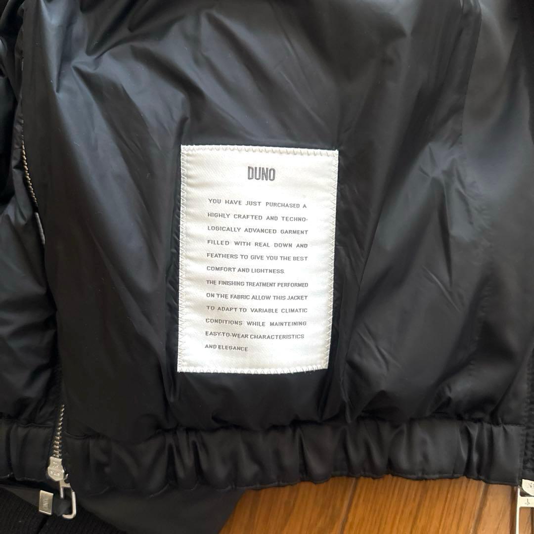 DUNO HEKA ダウンジャケット　ブラック　サイズ40
