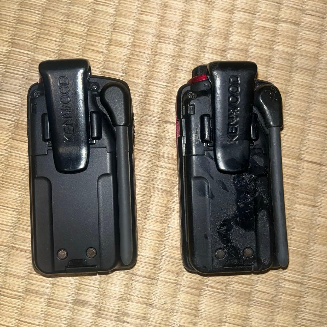KENWOOD　特定小電力トランシーバー UBZ-LS20　本体　2台セット