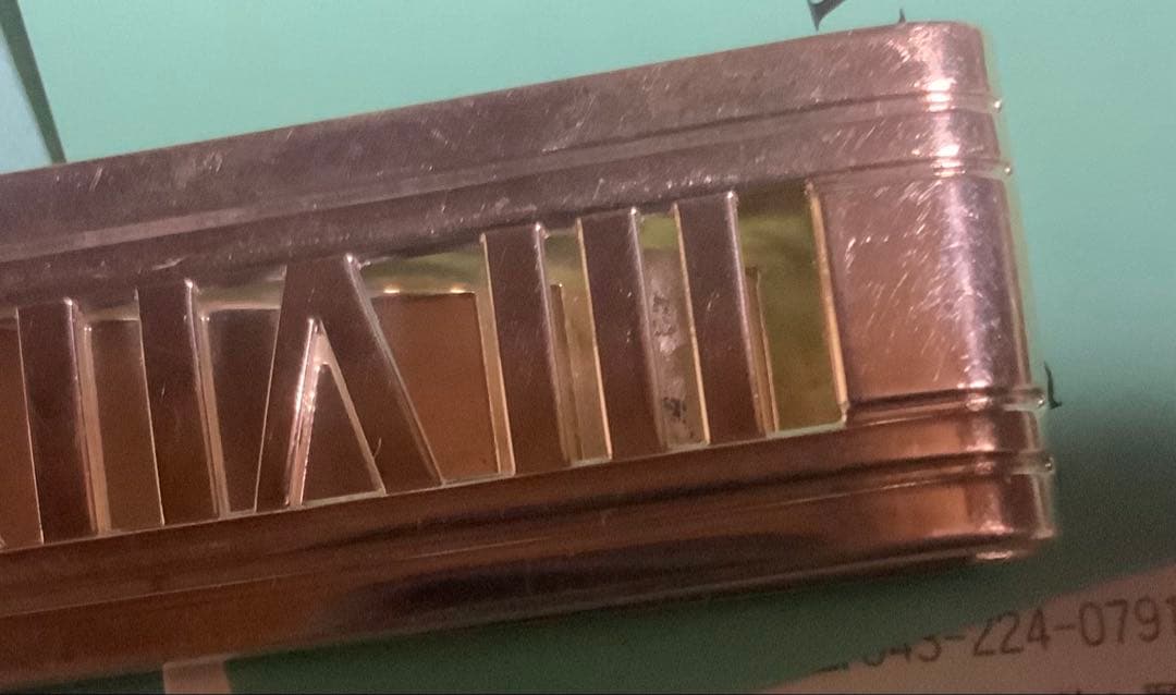 アトラス　マネークリップ　ティファニー