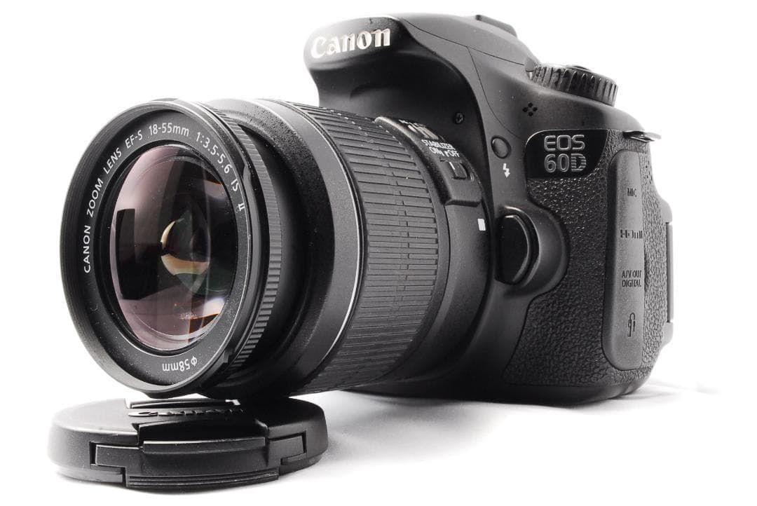 訳あり特価✨ キャノン EOS 60D 手ぶれ補正付き レンズセット 一眼レフ