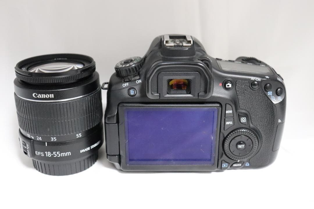 訳あり特価✨ キャノン EOS 60D 手ぶれ補正付き レンズセット 一眼レフ