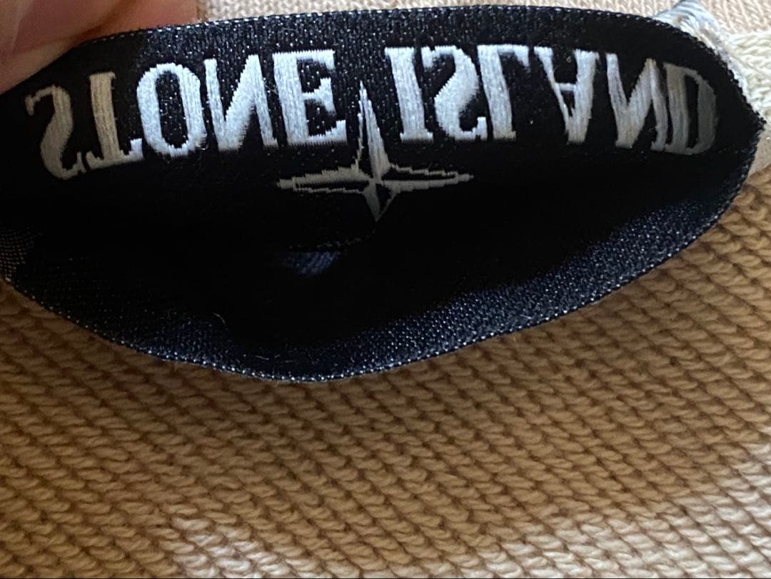 トップス ARCHIVE STONE  ZIP FOODY BEIGE