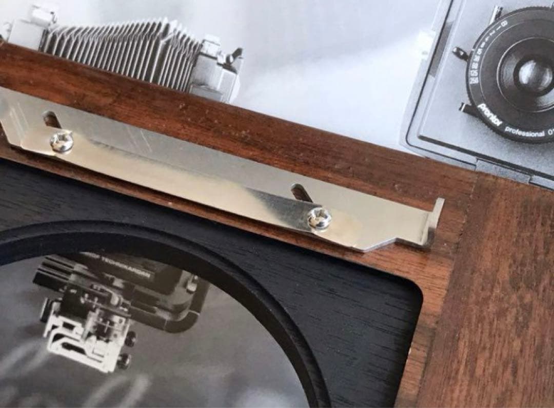 ディアドルフ/Deardorff8X10→リンホフ4X5用 ボード アダプター