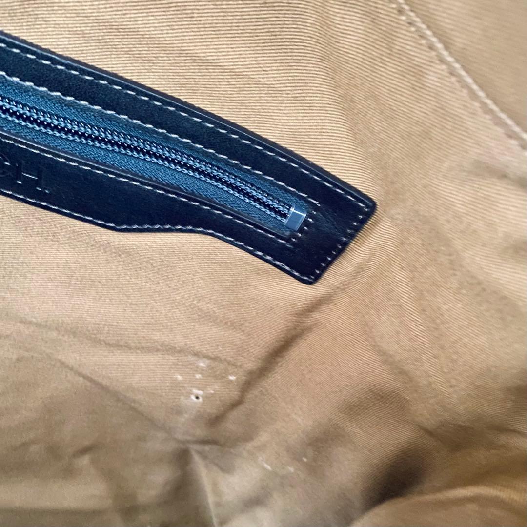 HERGOPOCH エルゴポック【美品】3室構造 レザー トートバッグ